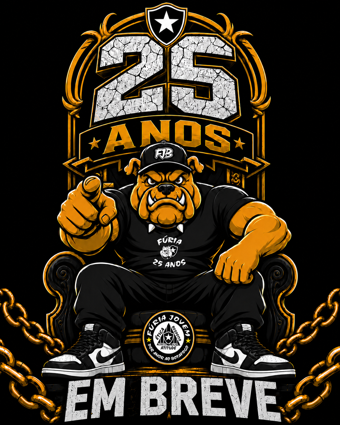 25 anos Fúria Jovem do Botafogo